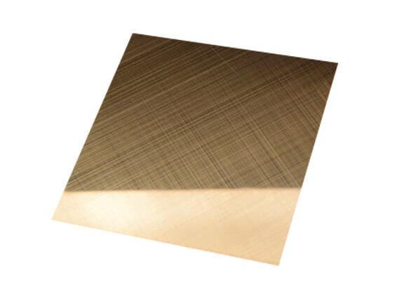 Cross Hairline Finish Sheets & Plates